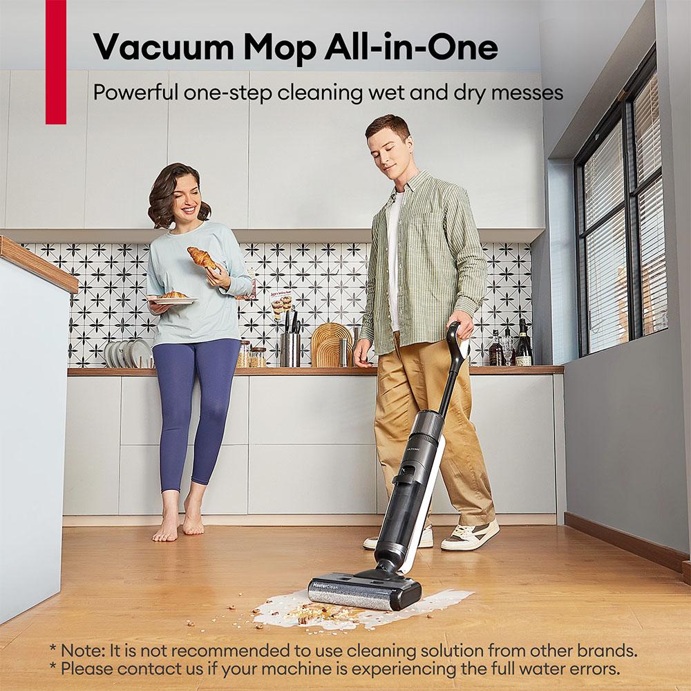 Ultenic AC1 Elite Cordless Vacuum And Mop with Self-Cleaning, Up to 50min Runtime, Smart Dirt Detection, 3 Cleaning Mode