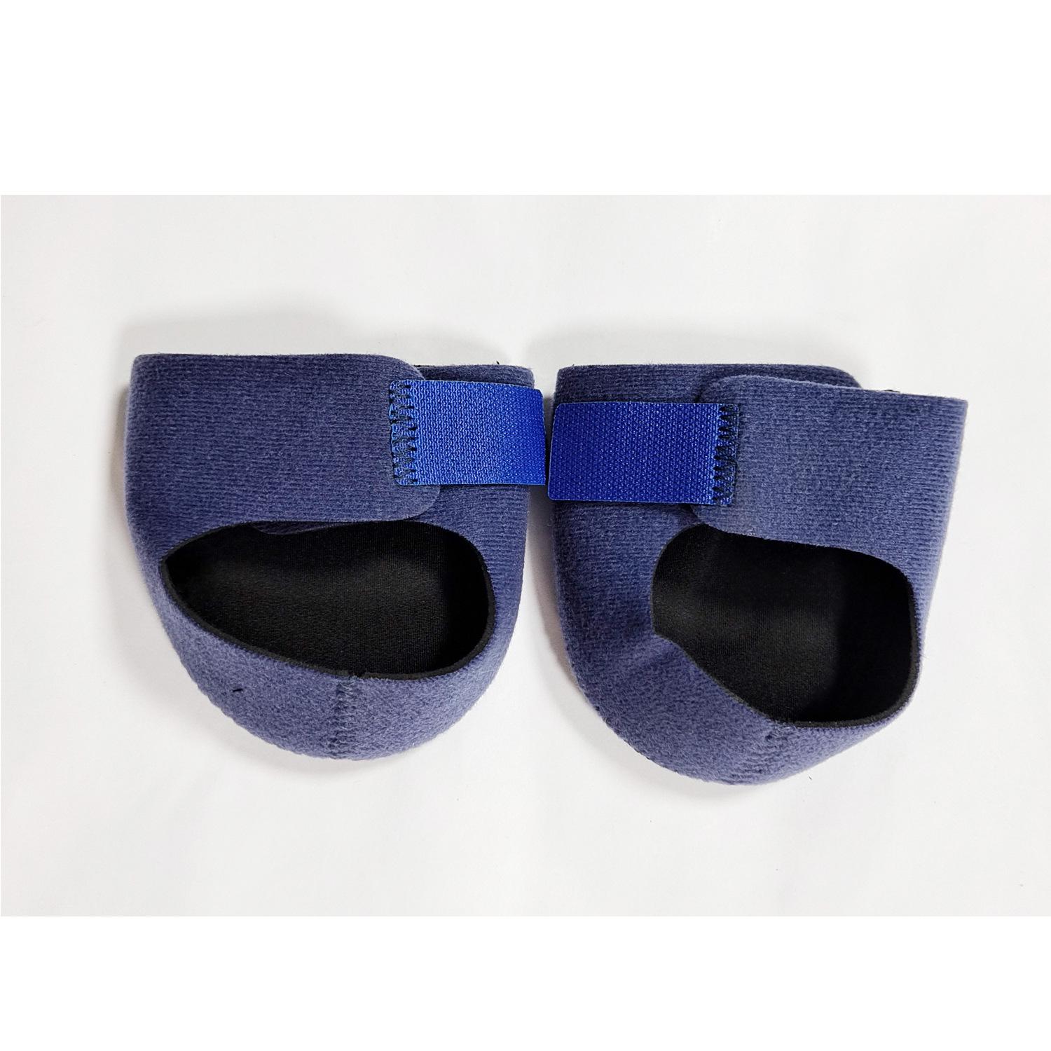 Силиконовый гелевый протектор для пятки на липучке - Согревающий носок-чехол против трещин