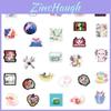 Cute Axolotl Stickers 50 Waterproof Cartoon Decals For Diy Laptop Phone Suitcase