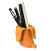 3D Printed Banana Shaped Pen Holder Compact Desk Organizer Storage Decoration for Brushes Stationery Beauty Tools