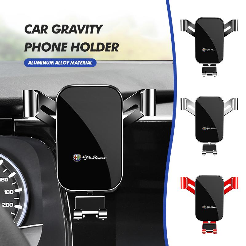 2026 Hot Alfa Romeo Car Phone Holder Air Outlet Clip Interior Bracket Accessories For Alfa Romeo 159 Giulietta Giulia 147 Mito 1