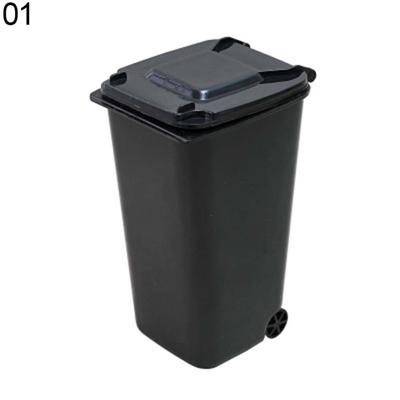Mini Wheelie Mülleimer Aufbewahrungsbehälter Desktop Organizer Stift Bleistift Tasse kreativ