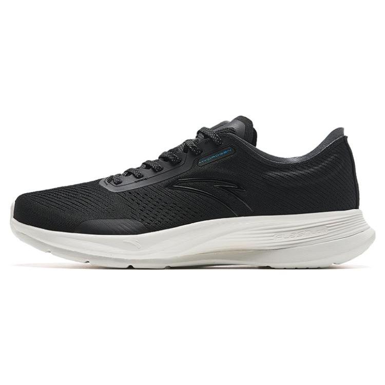 

Anta Hydrogen Run V Anti Slip Wear Resistant Low Top Running Shoes Men s Black White 42