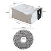 For Midea V16  For Eureka J15  For Eureka For Evo Ultra Automatic Emptying Robotic Vacuum Cleaner  4 Mop Cloths 5 Dust Bags