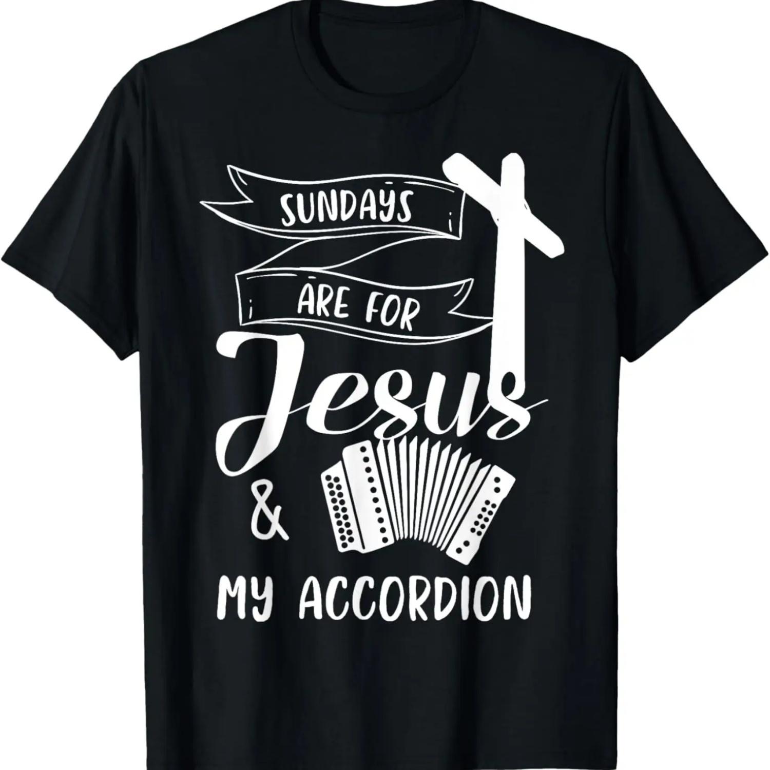 Accordion Apparel - Awesome Jesus Lovers Design T-Shirt XXXXL