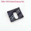 Luggage Compartment Latch Cover for Honda CR-V 2012 2013 2014 2015 2016 2017 Tailgate Latch Trim Cover Trunk Latch Small Cover