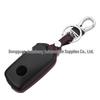 Skoda 4D Leather Key Case for 3-Button Folding Keys (Octavia, Fabia, Superb, Rapid, Spaceback)