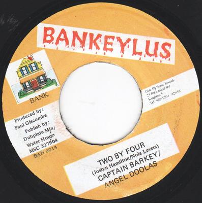 7inch Record CAPTAIN BARKEY / ANGEL DOOLAS - Two By Four BAN0014 Bankeylus Jamaica Reggae, Ska & Dub Used
