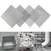 Stainless Steel Drain Filter Mesh Bathroom Sink Floor Hair Catcher Round Square 3mm 5mm 6mm 8mm 10mm Hole