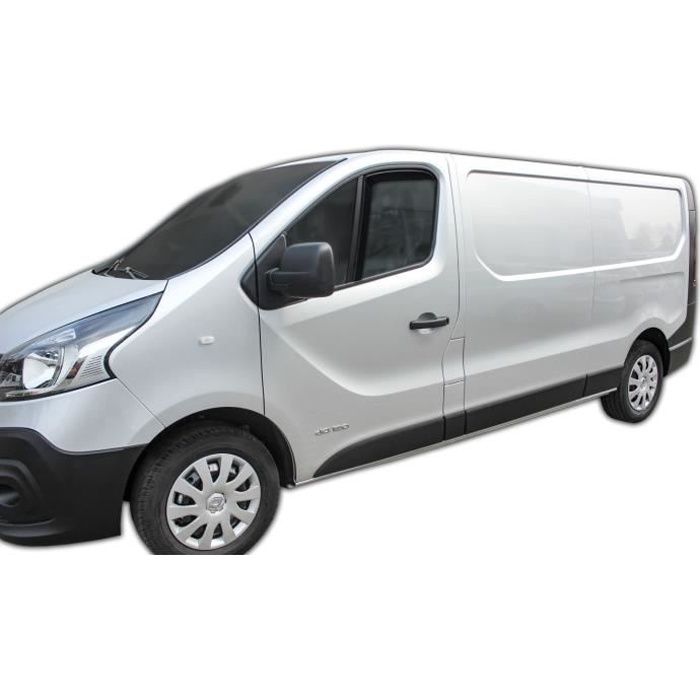 Déflecteurs d'air - SCOUTT - Renault Trafic - Fumé - Acrylique renforcé - Installation facile