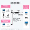 Sanwa Direct HDMI zu USB-C Adapter, 4K/60Hz Mobiler Monitor, Xreal Kompatibel, 20cm Kabel, USB-C Ladefunktion, Smart Glasses Adapter, Hub 500-KC048