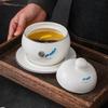 Ceramic Double Boiler Stew Pot with Lid