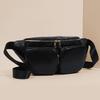 Waist Bag Women's Chest Bag Soft Leather Shoulder Crossbody Bag