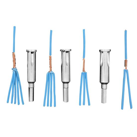 Universal-Drahtverdrehwerkzeug, Kabelabisolierzange, hohe Härte, rostfrei, kompakte Größe, tragbar, Kabelverdreher, Abisolierwerkzeug