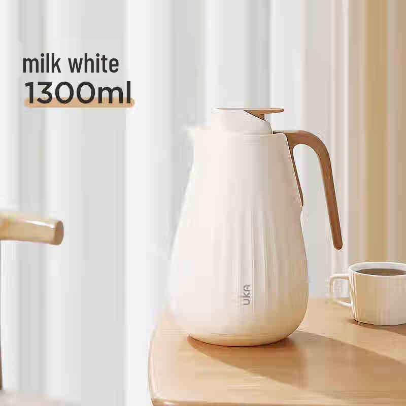 UKA Household Insulated Glass Lined Thermos 1.3L