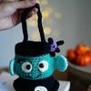 Creative Halloween Thread Crochet Material Little Green Doll Beginner Crochet Kit  Beginners