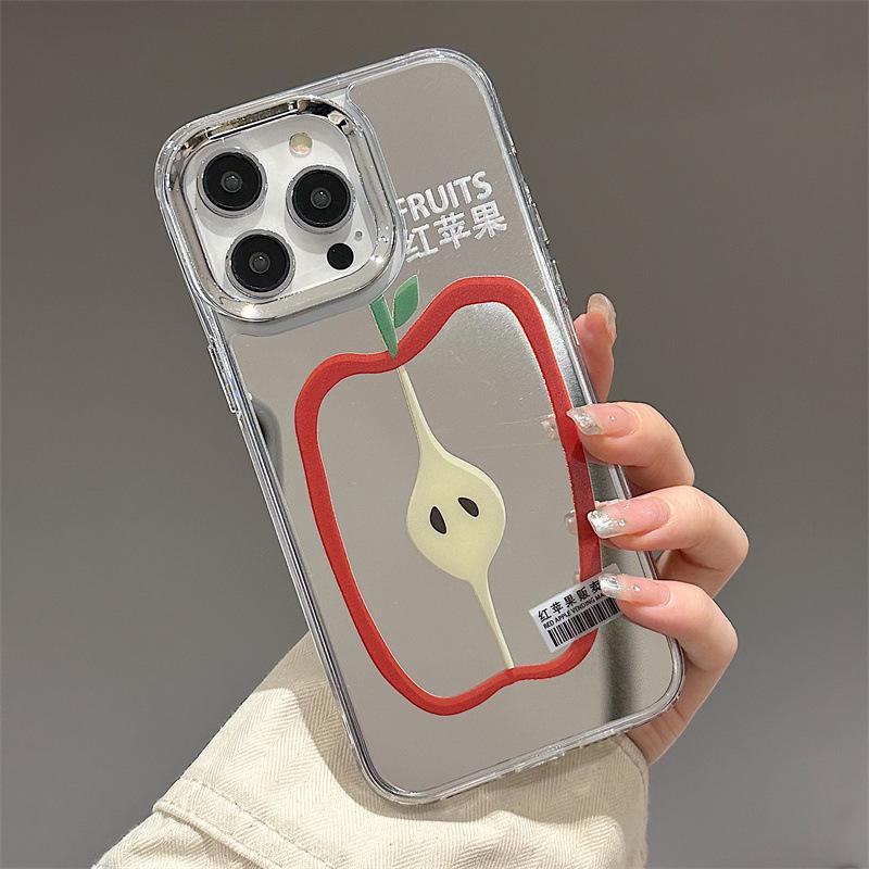 Zhitai iPhone 16 Pro Max Hülle - Kompatibel mit iPhone 15, 14 Pro, Silikon-TPU-Spiegel, passend für Apple XS.