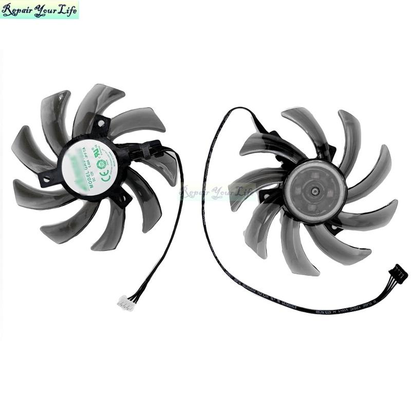 GA91S2U 87mm Computergrafik-Videokarten-GPU-Kühllüfter für EMTEK/PALIT RTX2060 2060S 2070 DURA VGA-Kühlerlüfter-Radiator 4 Pins