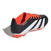 Adidas Predator 24 League Synthetic Leather Abrasion Resistant Breathable Low top Kids' Soccer Shoes Black Red Kids' IG5440
