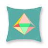 Abstract Geometry Nordic Technology Polyester Cushion Cover Home Decoration Line Character Pillowcase 45X45Cm Fundas De Cojin