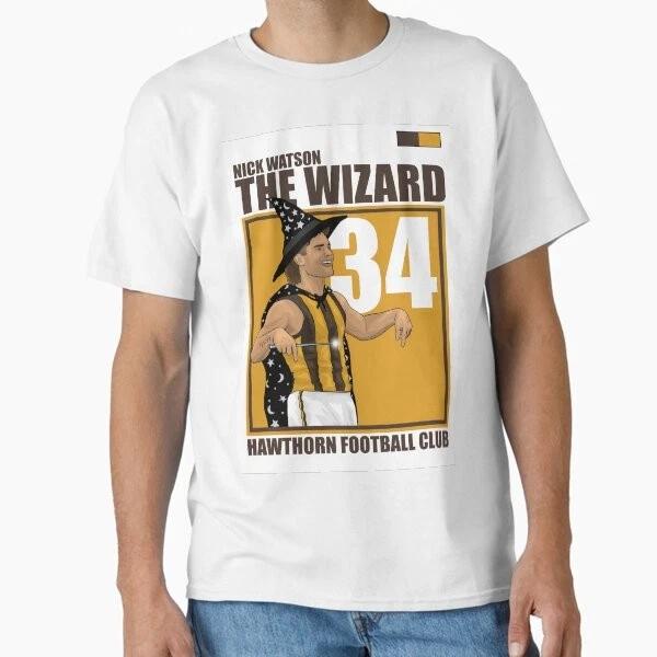 Nick Watson Wizard Classic TShirt Made In UsaAus TShirt S2xl S