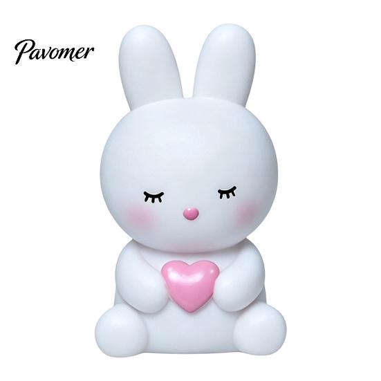 Cute Animal Night Light for Kids, Rabbit Bear Deer Cat Dog Warm Nighttime Feeding Shape LED Bedside Lamp, Soft Glow Nursery Lamp Baby Sleep Comforting