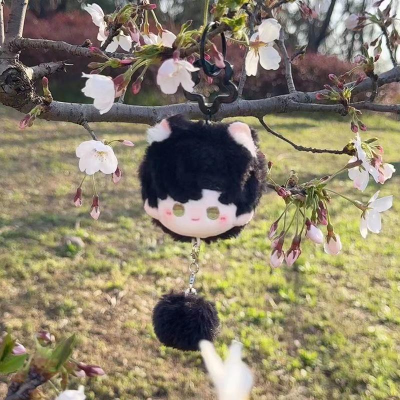 

Брелок для ключей «Любовь и глубокий космос» Ксавьер Зейн Рафаэль Ралайо Шен Синхуэй Ли Шен Ци Ю Подвеска Плюшевая кукла Брелок Сумка Подвески чёрный