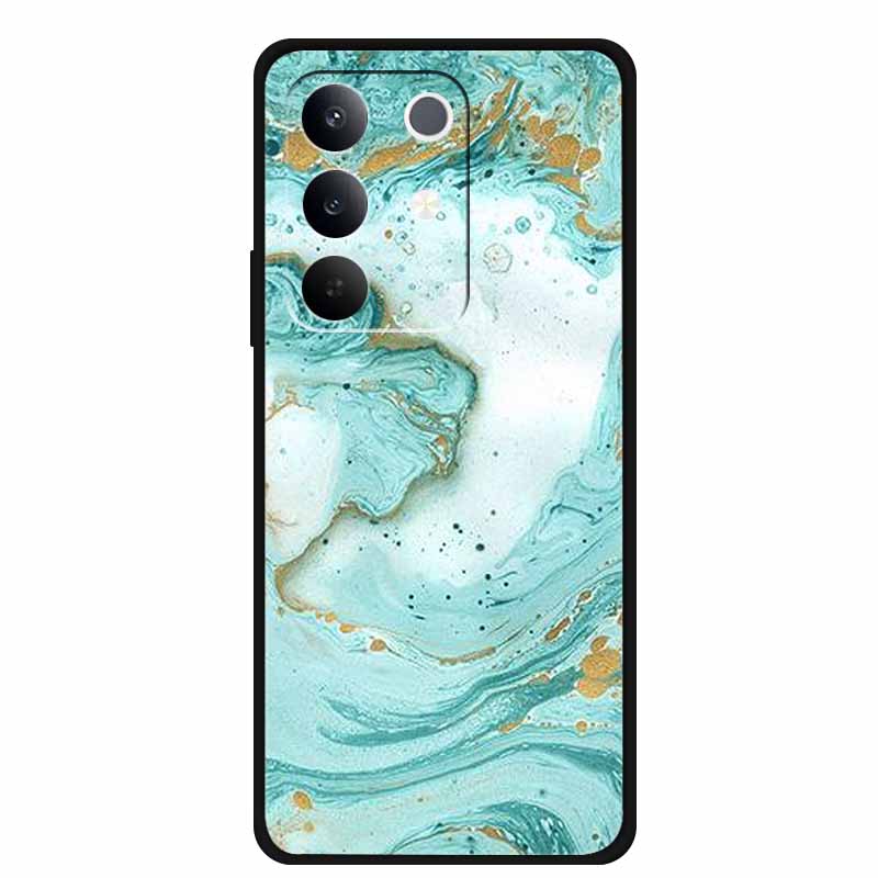 Case For Realme 15x 5G Global Version Marble Capa Soft Silicone Back Cover For Realme 15 X Cases Mica Painted TPU Phone Bumper