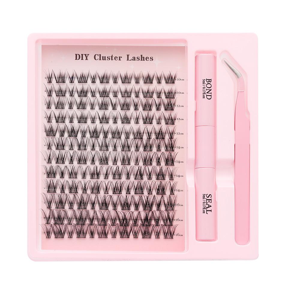 Diy Natural Curl Grafting Thick False Eyelashes Extension