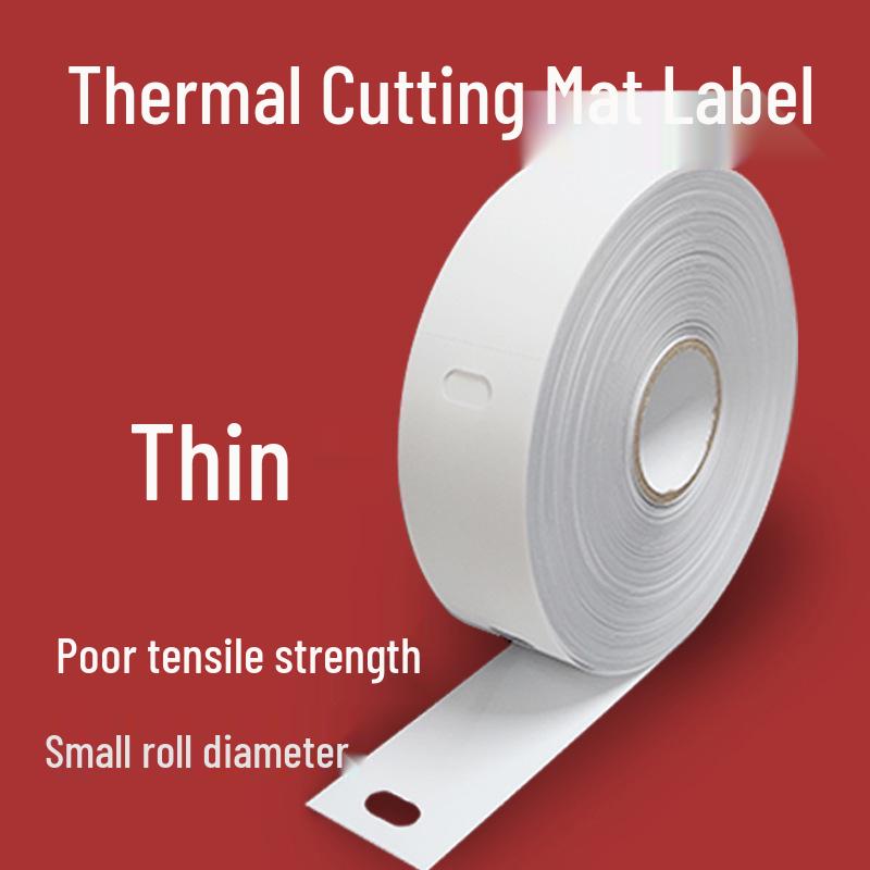 Thermal Barcode Label Cutter with Perforated Edges for Price Tags and Barcodes