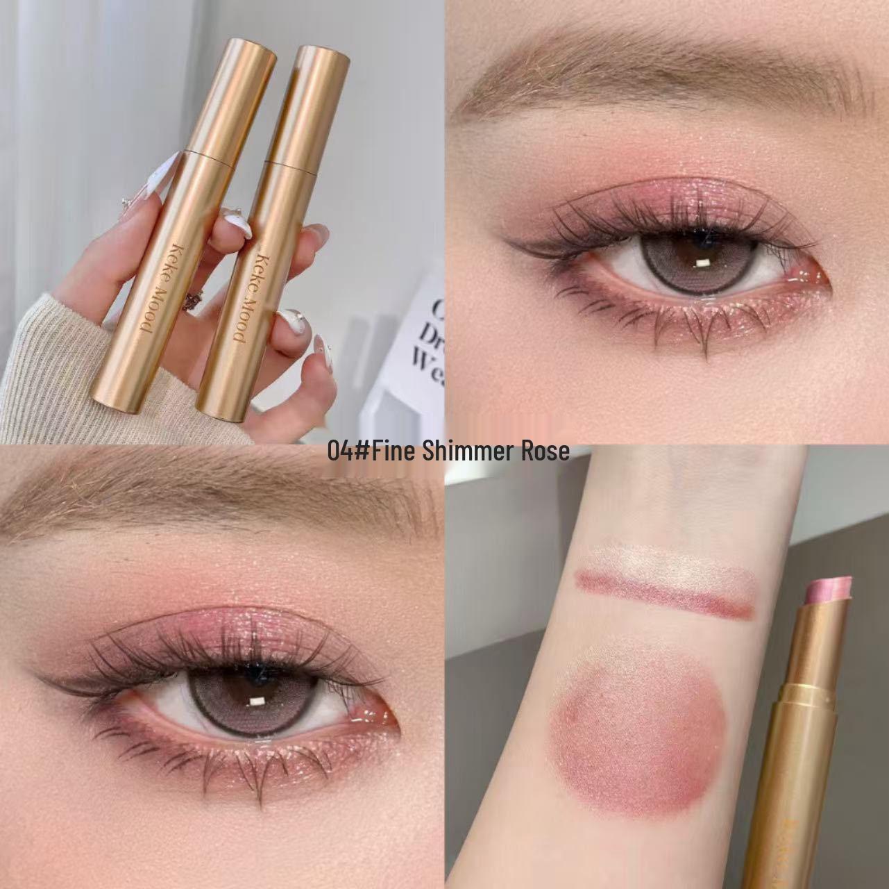 Kekemood Сияющий Трио Стик для теней: Осветляющий, Водостойкий, Стойкий к поту Градиент за одно движение. 3g