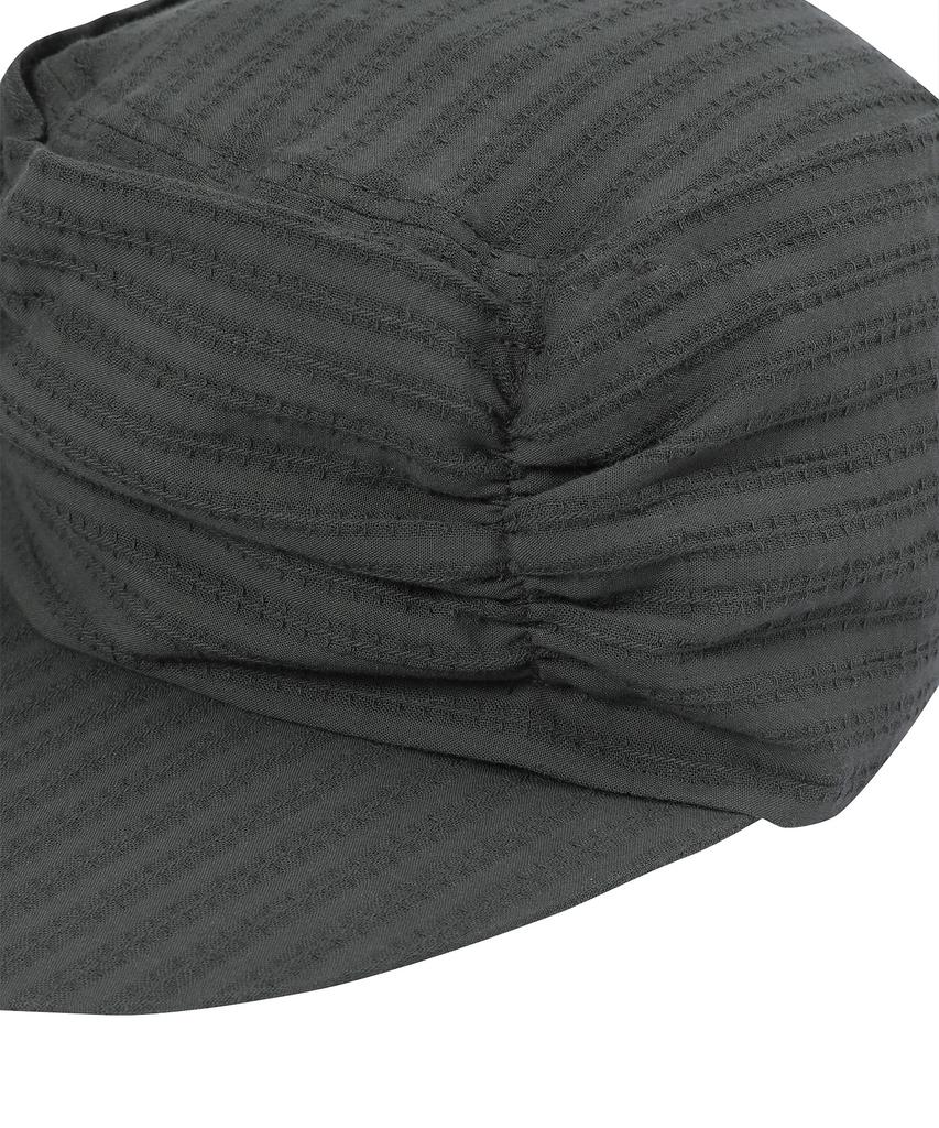 BAUF Asymmetrical Shirred Cap [Charcoal]