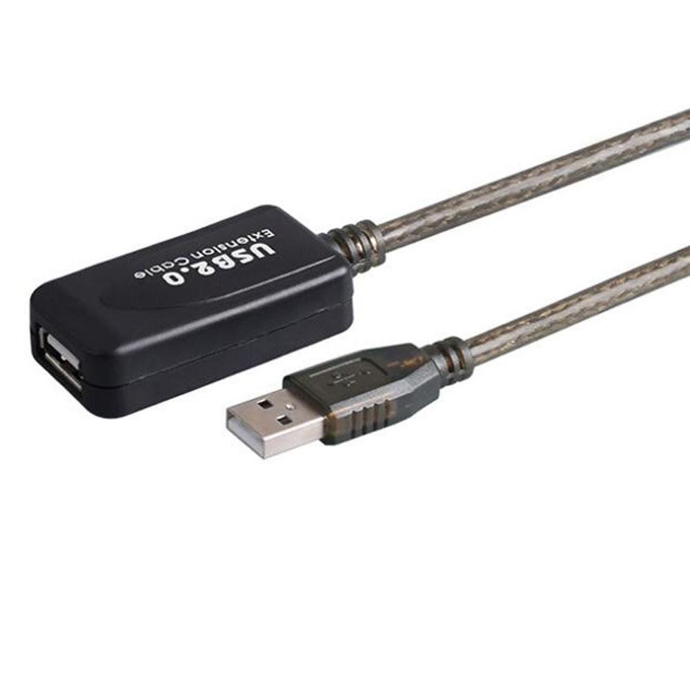 Active USB 2.0 Extension cable 5M/10M/15M/20M USB 2.0 Extender USB Repeater extension cord with booster USB male to female