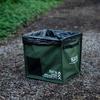 Faltbarer Wäschekorb mit Griff Tragbar Rasen- & Laubabfallsack Große Kapazität Faltbarer Mülleimer für BBQ Picknick Wandern