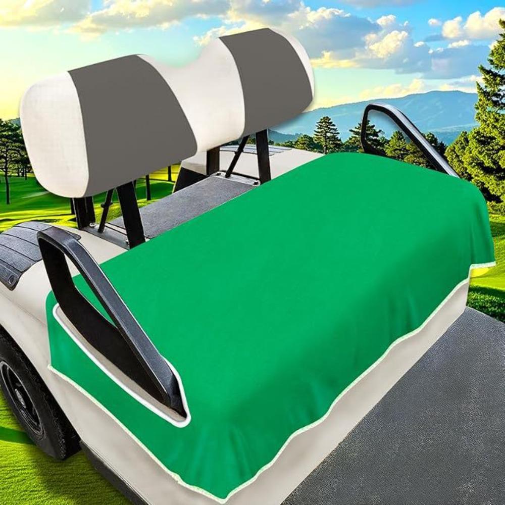 Keeps Seats Dry Golf Cart Seat Towel Blanket Comfortable Golf Cart Accessories  for 2/4-seats Cart