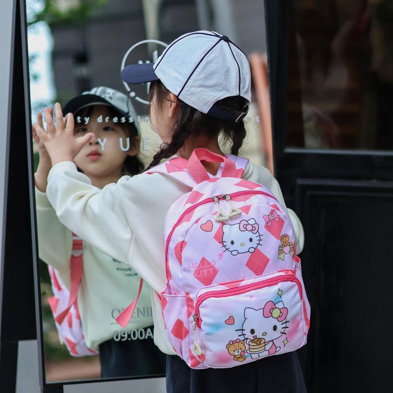 Kindergarten Primary School Students Schoolbag Cute Cartoon Cute Cat Children Backpack Large Capacity Children S Bag
