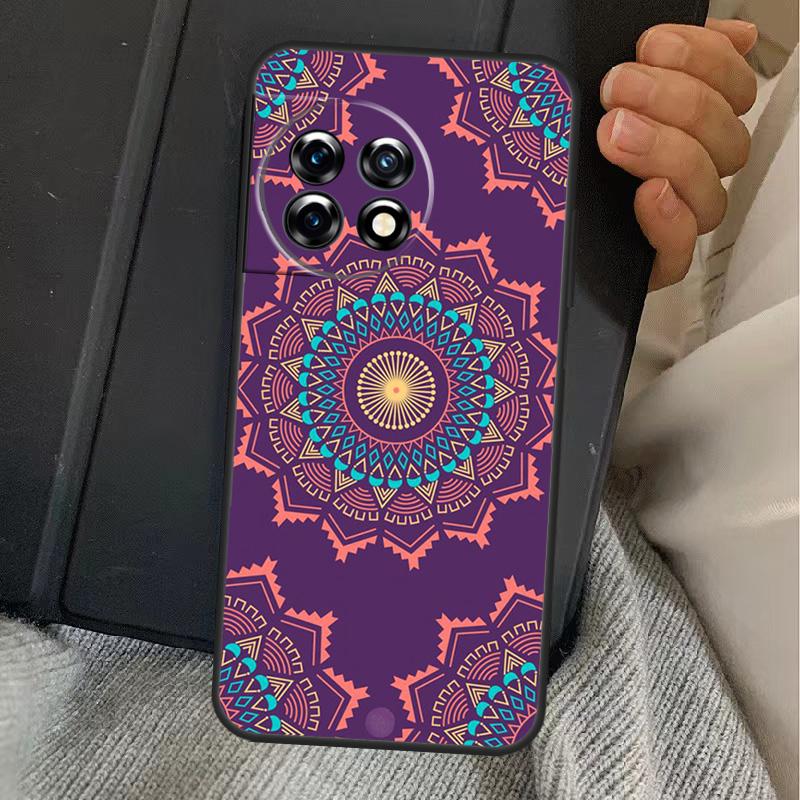 Mandala Chakra Yoga Case For OnePlus 15 13T 13 12 11 13R 12R 10R 10T 8T OnePlus Nord 5 CE 3 4 Lite N20 N30 Cover
