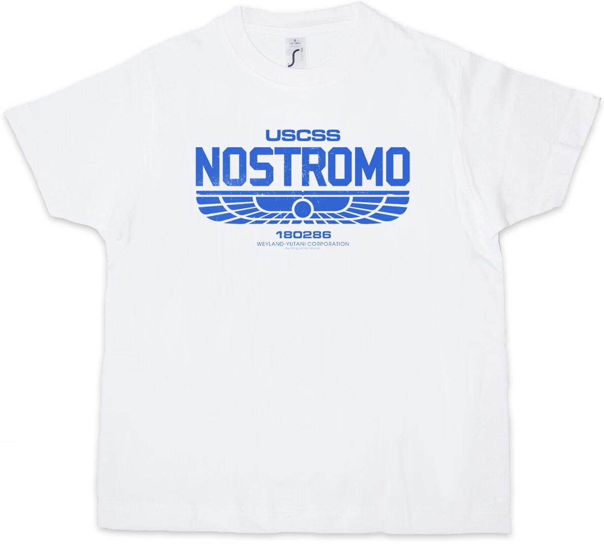 WEYLAND CORPORATION II Kids Boys T-Shirt USCSS Nostromo Alien Yutani Logo- 160