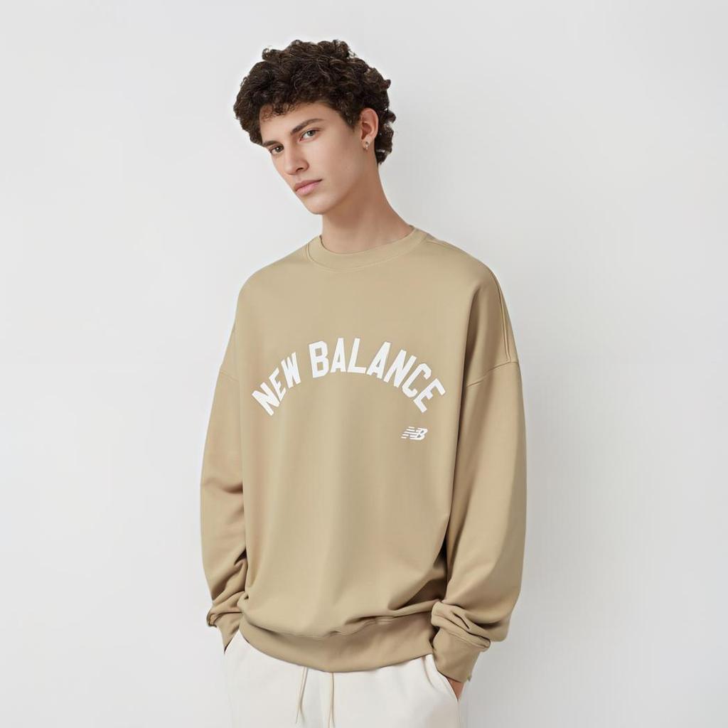 New Balance Sweatshirt Men's Khaki