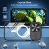 Magnetic Snap-on Phone Case IPhone 17 Pro With Window Cutout MagSafe Compatible Shockproof Scratch Resistant