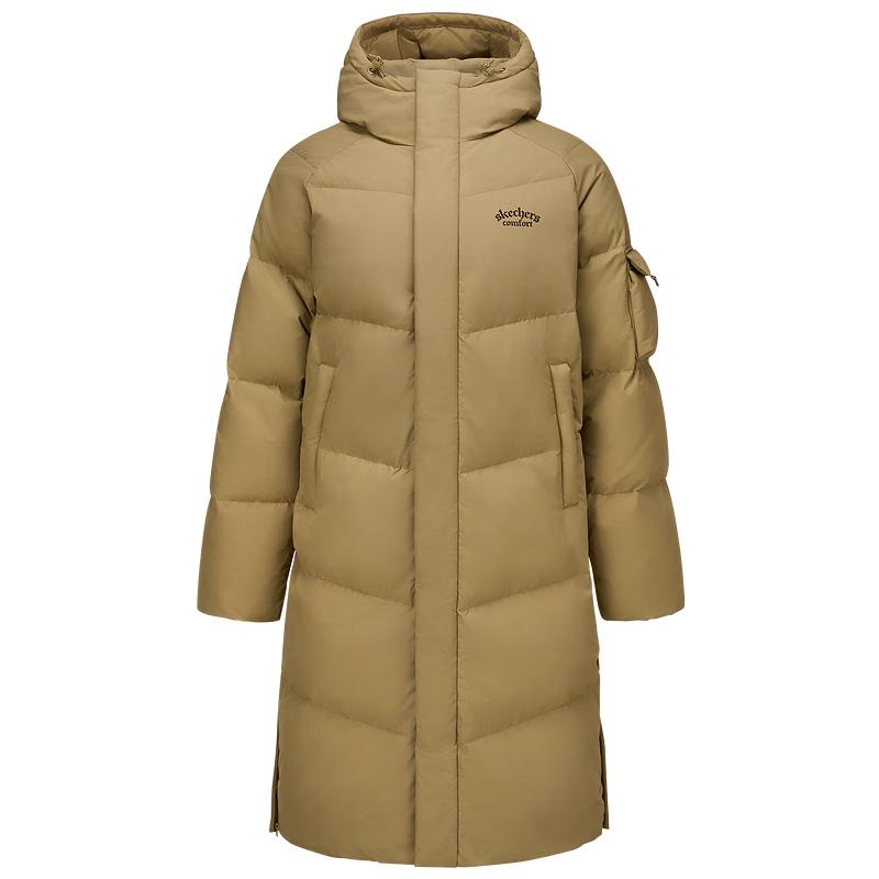 Skechers Unisex 2025 Long Hooded Winter Down Jacket L425U018 L