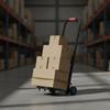 Folding Hand Truck with Ropes Portable High Capacity