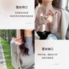 Semi-turtleneck sweater bottoming shirt women's autumn and winter new fashion slim-fitting inner lace top knitted sweater