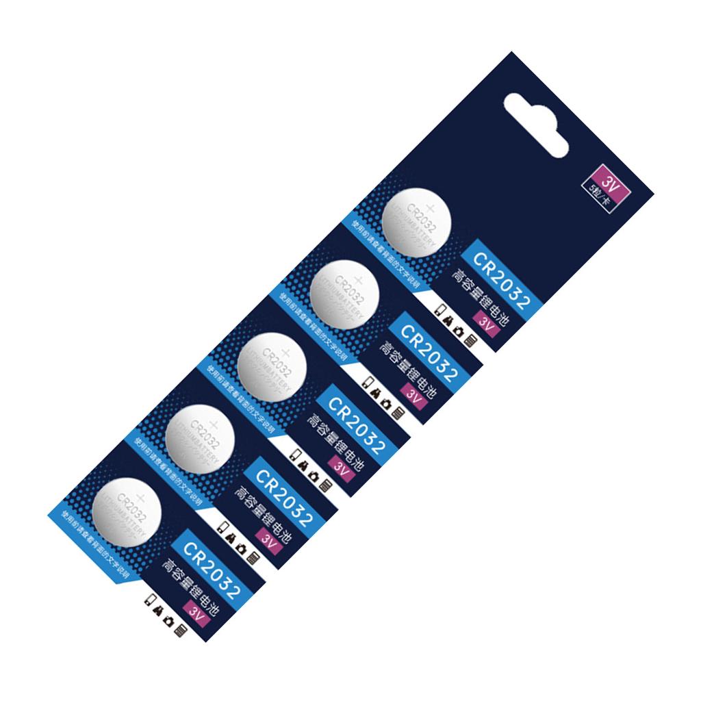 Multipurpose CR2032 3V Coin Batteries Reliability Power Sources for Small Devices Child Safe Packaging (5/10Pieces)