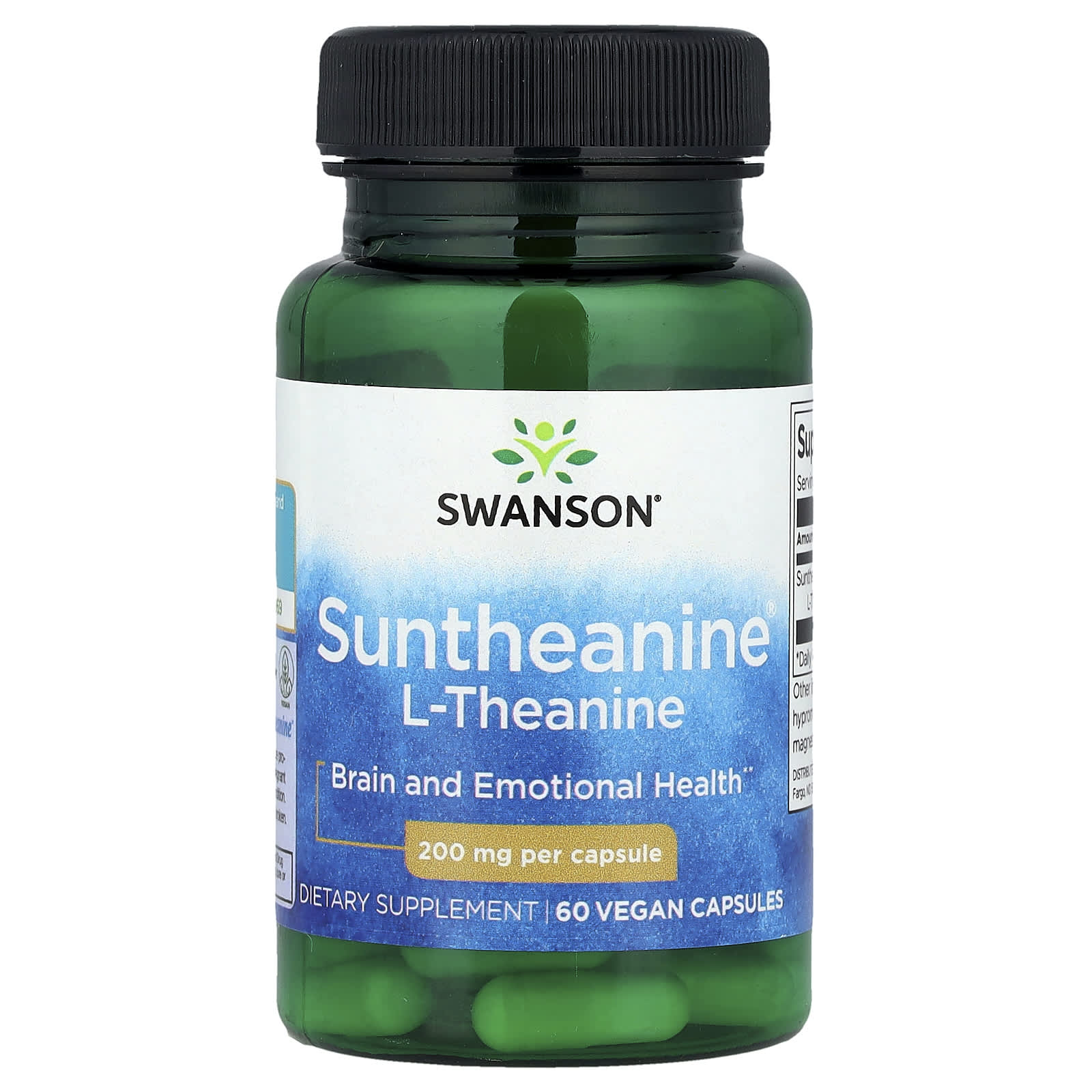 

Suntheanine® L-Theanine, 200Mg, 60 Vegan Capsules