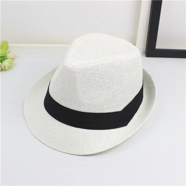 WTEMPO Women Summer Floppy Straw Beach Sun Hats Female Big Hem Casual Solid Color Travel Sunscreen Hat