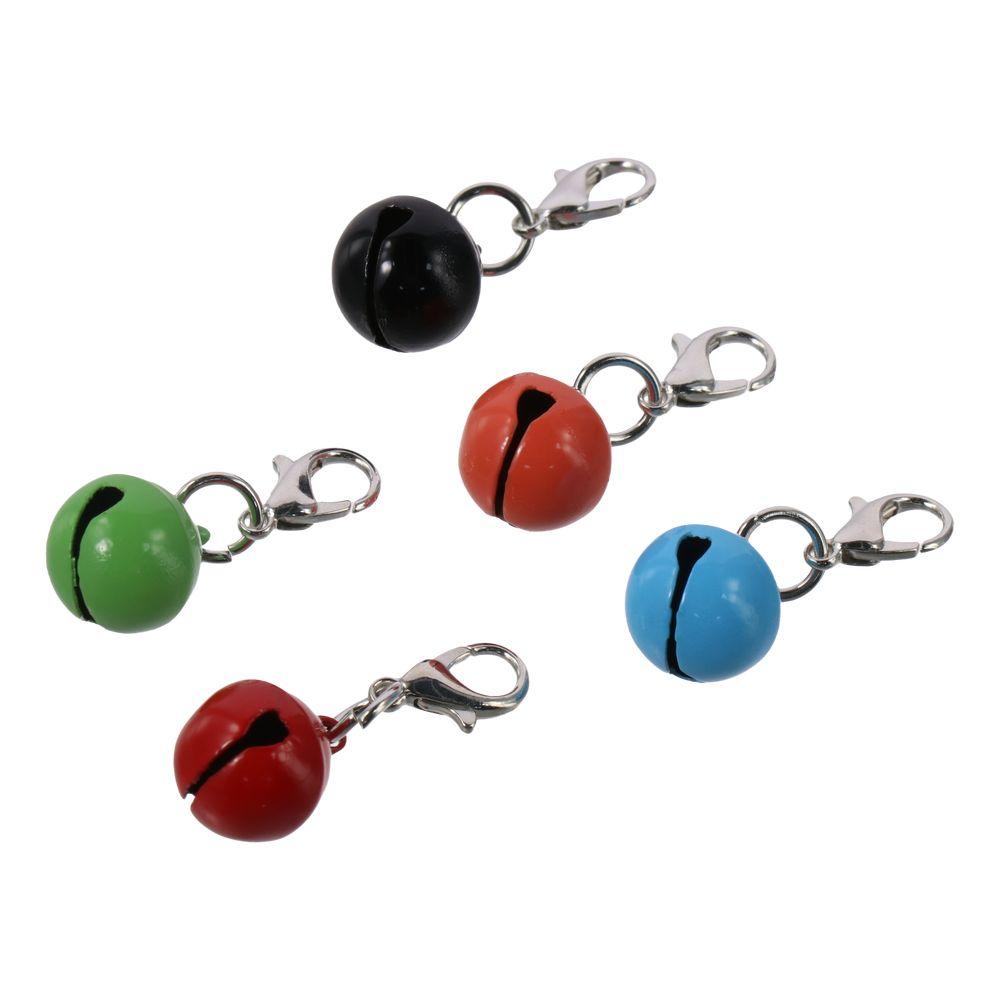 10 Pcs Colorful Cat Dog Bells 14MM Strong Loud Bell DIY Crafts Necklace Pendant  Festival