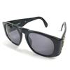 01450 Vintage CC Logo Matelasse Quilted Eyewear Sunglasses Black/Gold