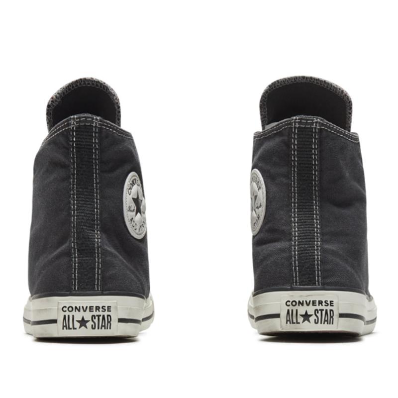 Converse Chuck Taylor All Star Comfortable, Casual, Versatile High-Top Espadrilles Unisex Grey Black