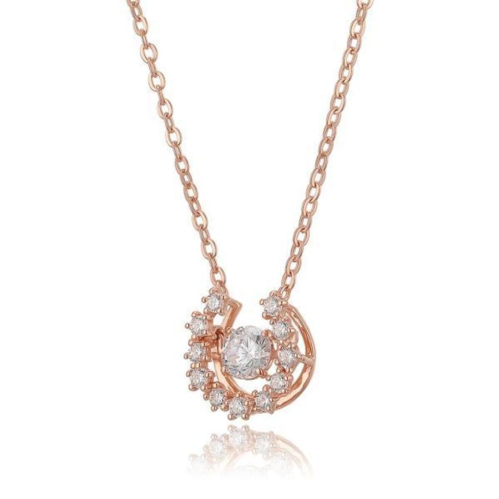 LLOYD L-Carat Own Your Sparkle Awesome Heart Silver 925 Necklace LLNS21201OPP